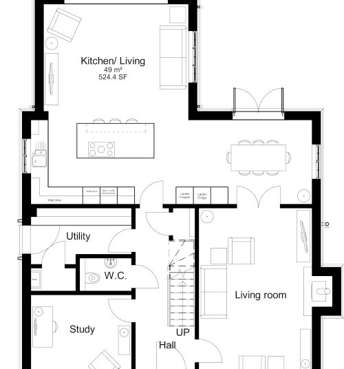 Newbridge House - floorplan